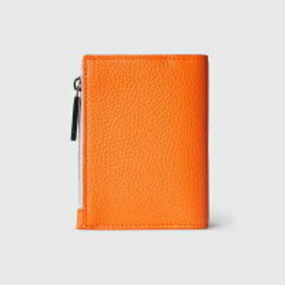 Gucci Coin Wallet White Orange Leather Interior - Picture 4 of 5